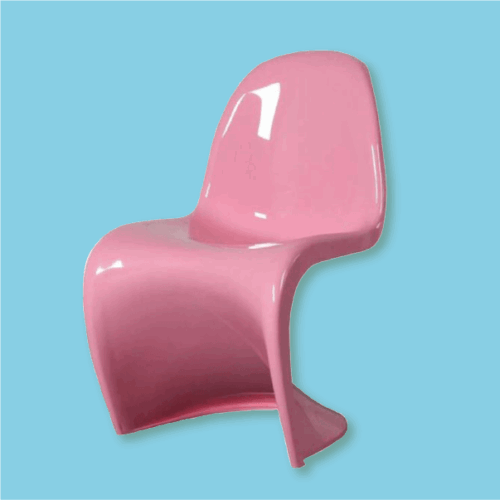 Silla Curva Rosa