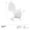 Silla Curva Rosa