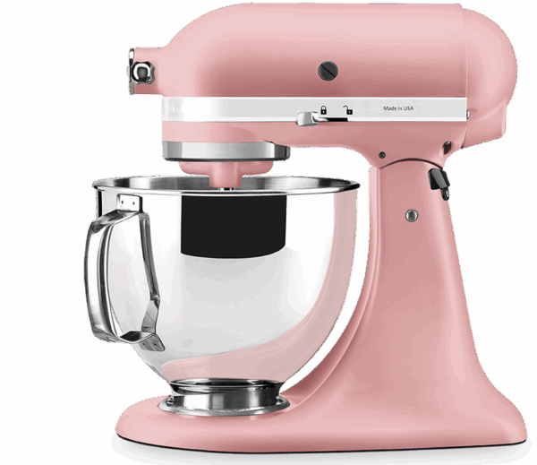 Batidola color rosa claro estilo retro